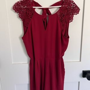 Express Open Back Romper